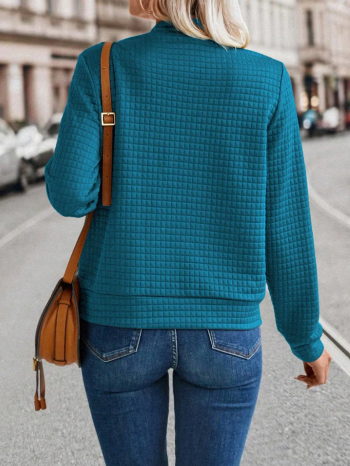 Zip Up Long Sleeve Jacket - Image 8