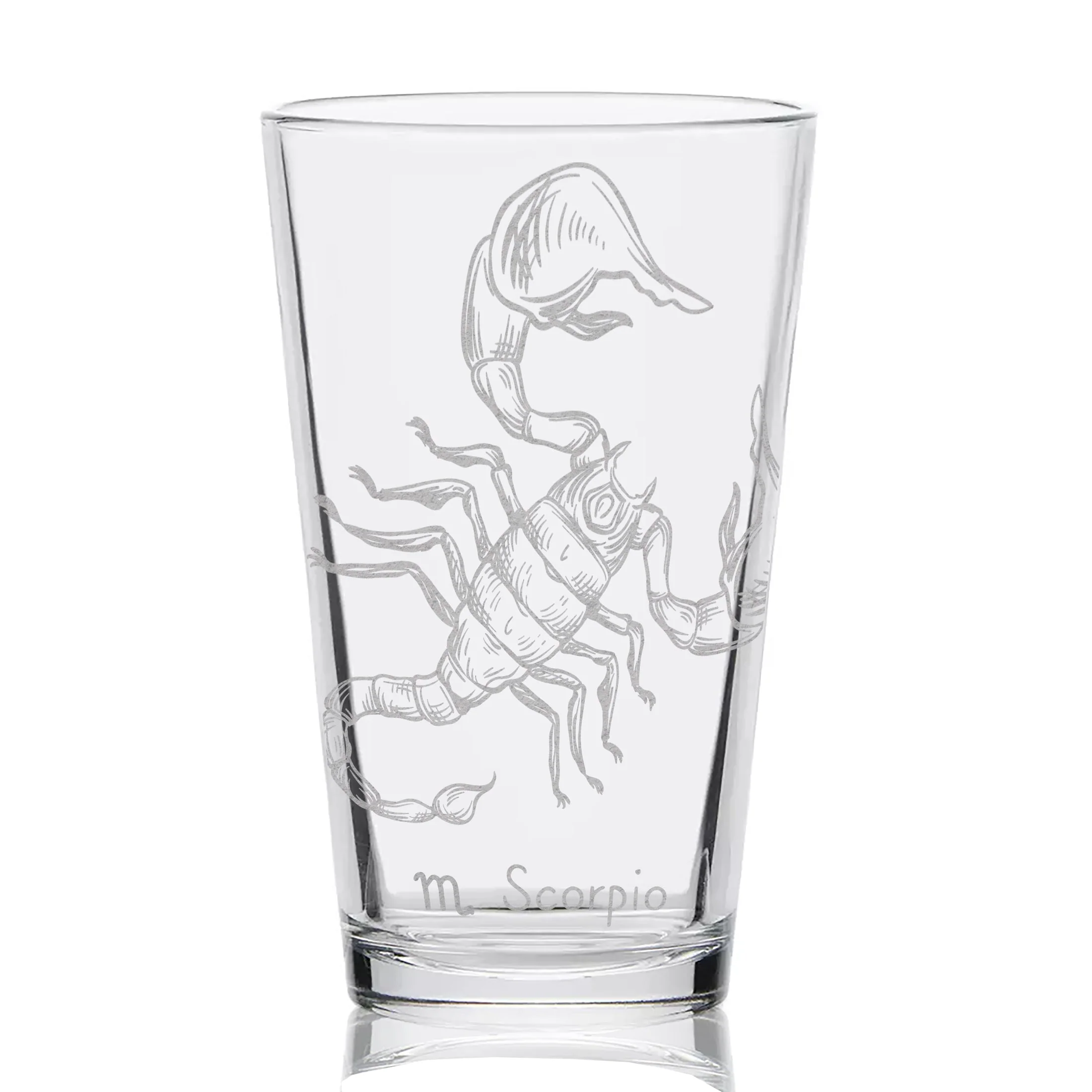 ZODIAC Pint Glasses by LumEngrave - Image 17