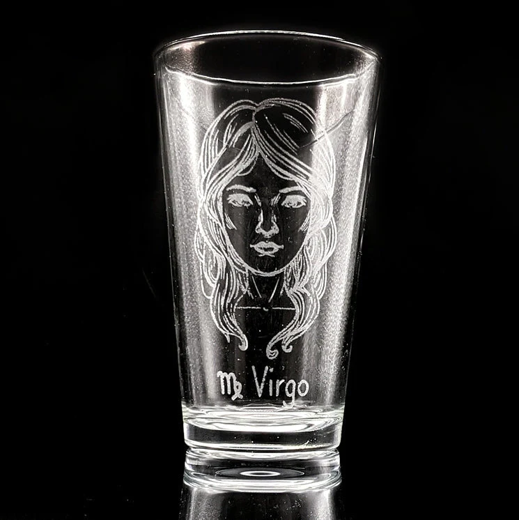 ZODIAC Pint Glasses by LumEngrave - Image 23