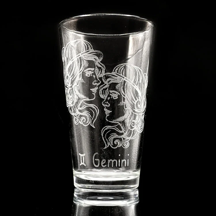 ZODIAC Pint Glasses by LumEngrave - Image 8