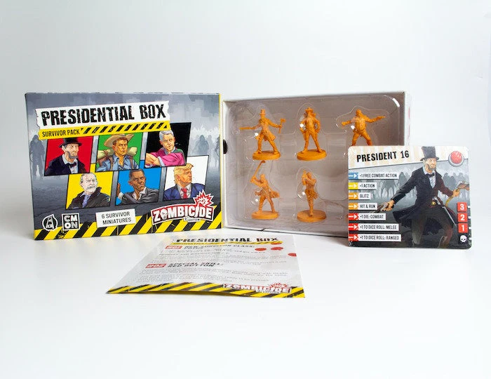 Zombicide: 2nd Edition - Presidential Box - Kickstarter Exclusive Survivor Pack - Image 4