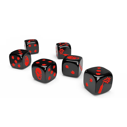Zombicide: 2nd Edition - Special Black and White Dice - Image 3