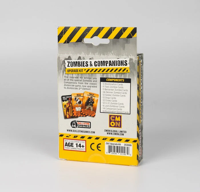 Zombicide: 2nd Edition - Zombies & Companions Kickstarter Exclusive Upgrade Kit - Image 2