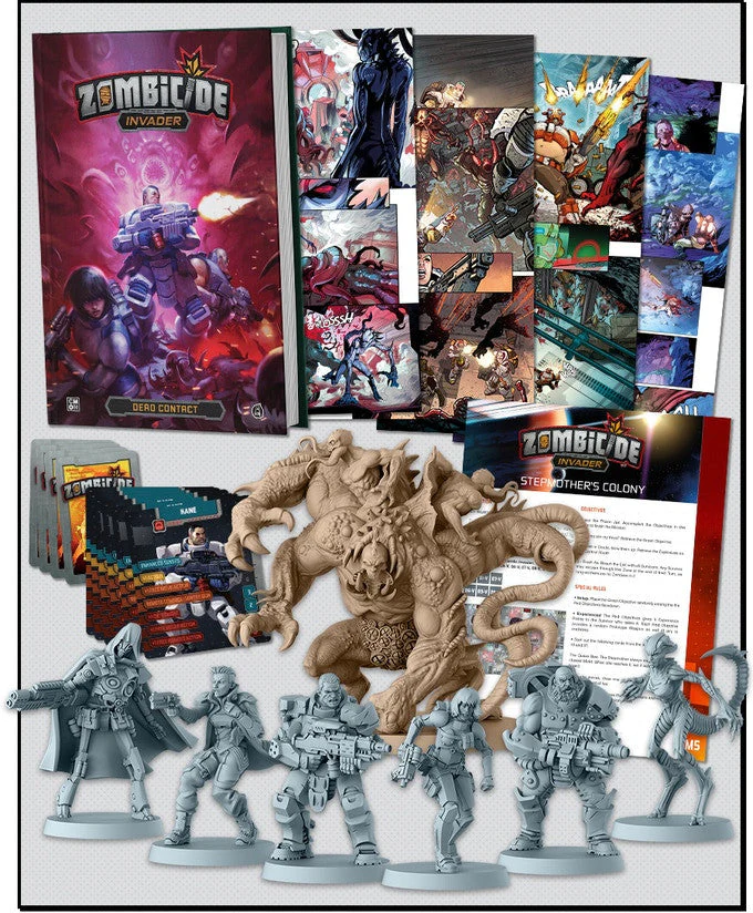 Zombicide: Invader - Dead Contact Graphic Novel + Kickstarter Exclusive Comic Book Extras - Image 2