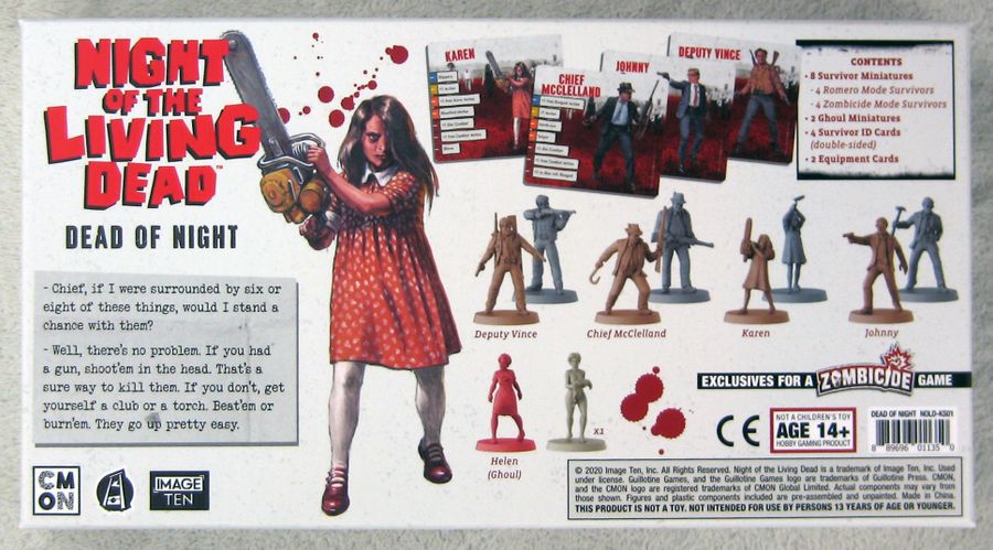 Zombicide: Night of the Living Dead - Dead of Night Kickstarter Pledge - Image 3