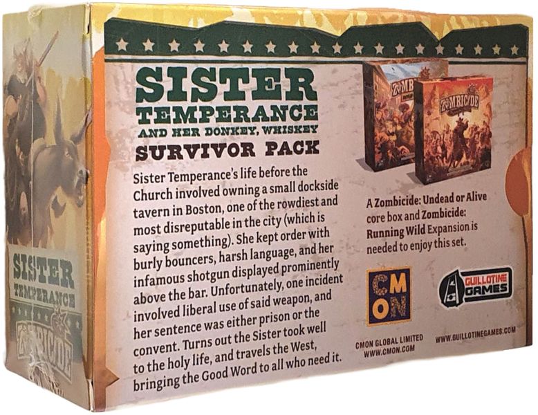 Zombicide: Undead or Alive - Sister Temperance Kickstarter Exclusive Survivor - Image 2