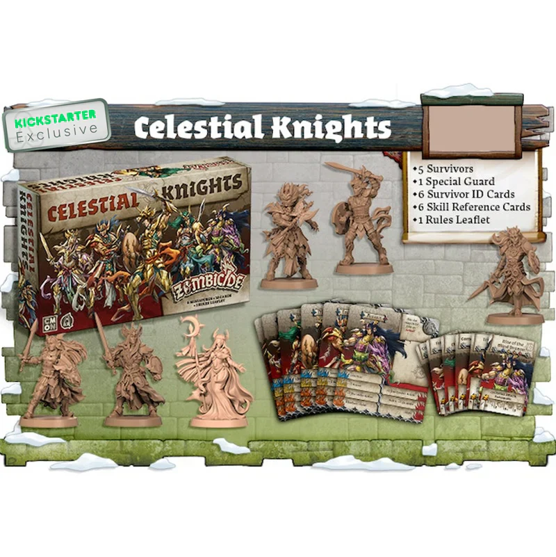 Zombicide: White Death Celestial Knights - Kickstarter Exclusive - Image 2