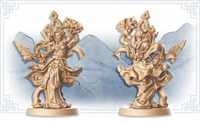 Zombicide: White Death Chang E' and Hou Yi - Kickstarter Exclusive - Image 3