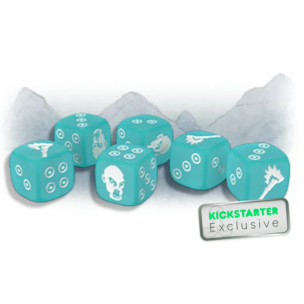 Zombicide: White Death Frost Dice - Kickstarter Exclusive - Image 2