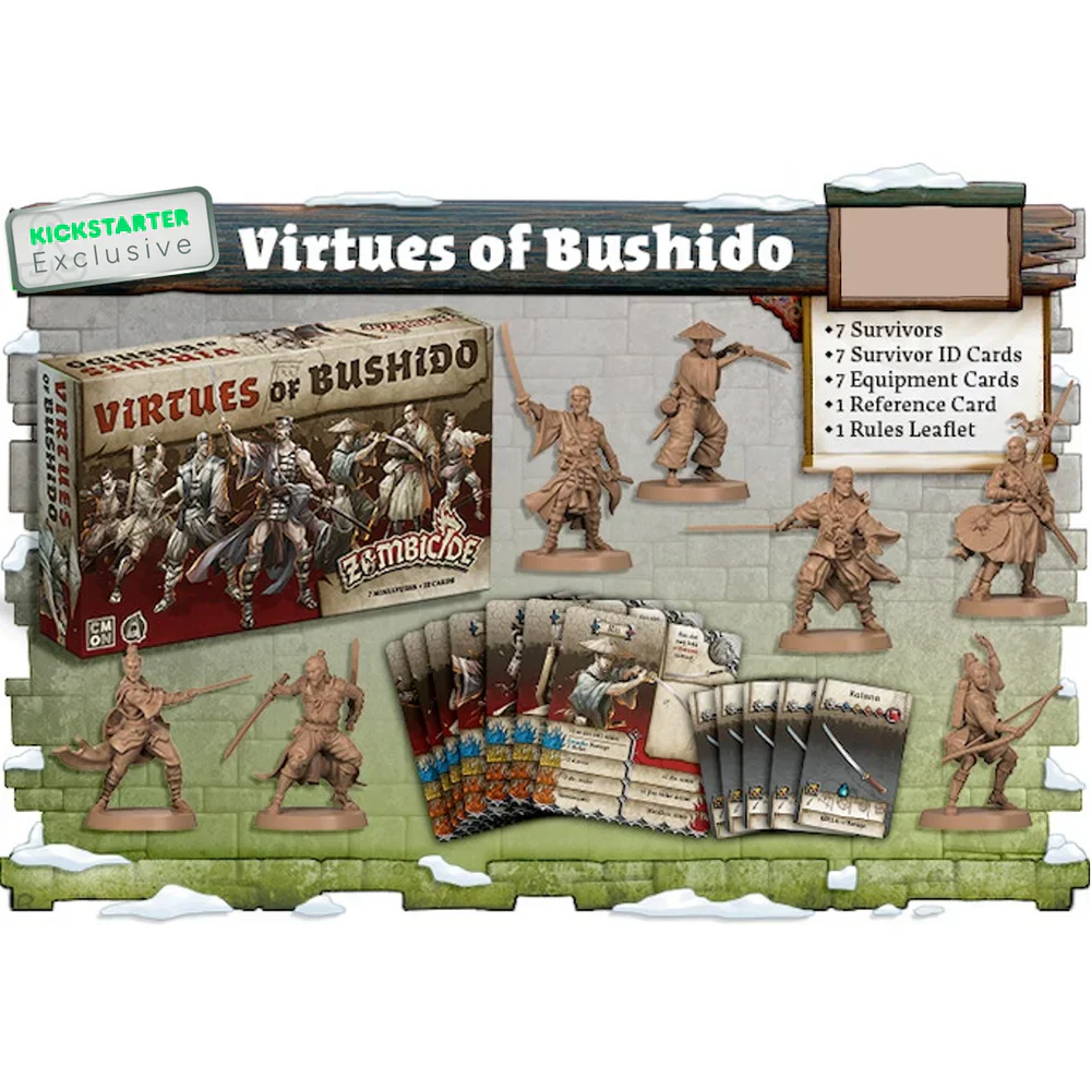 Zombicide: White Death Virtues of Bushido - Kickstarter Exclusive - Image 2
