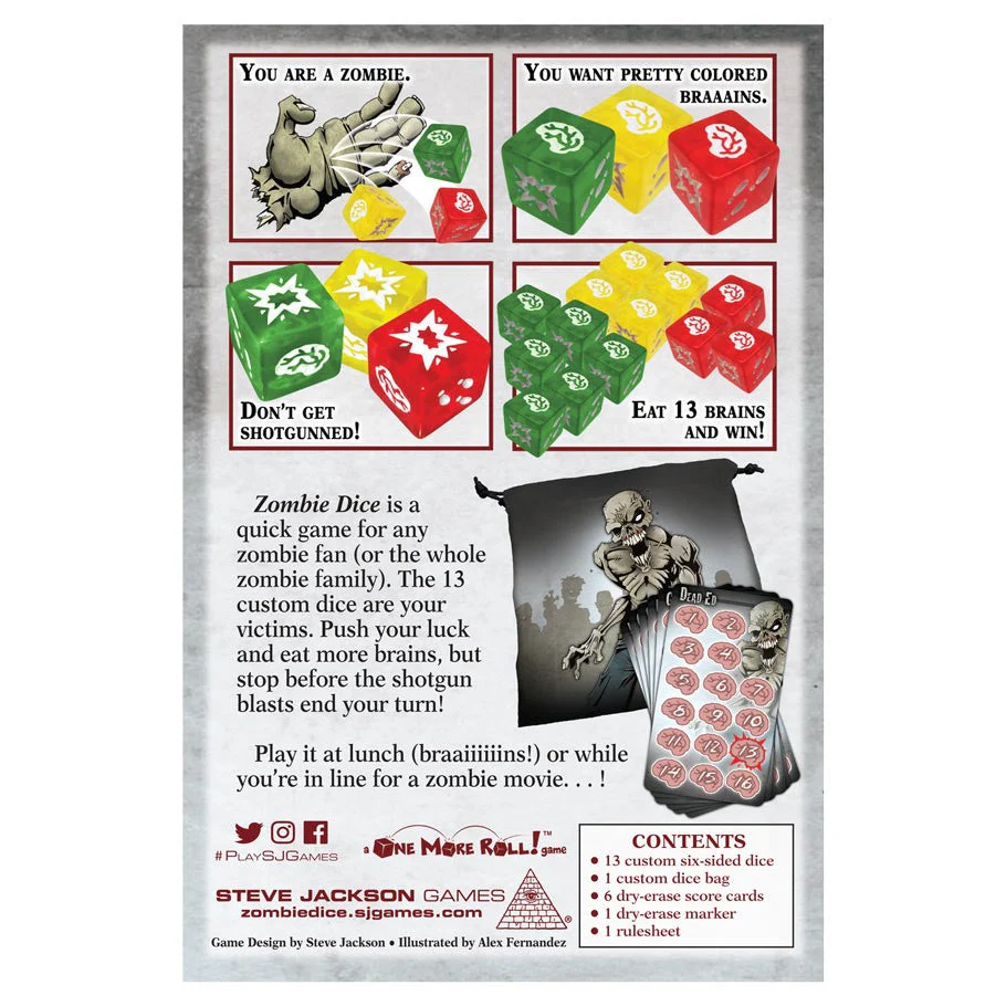 Zombie Dice - Dice Deluxe - Image 2